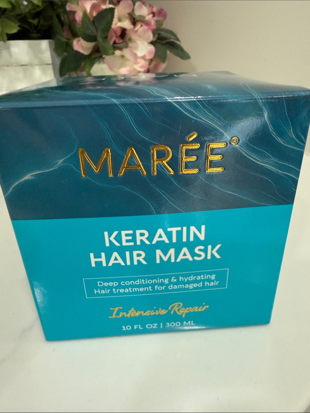 Maree Keratin Hair Mask Intensive Repair 10 fl oz for damaged hair NIB SEALED